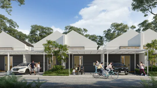 Tipe Rumah 38/75 - Denah